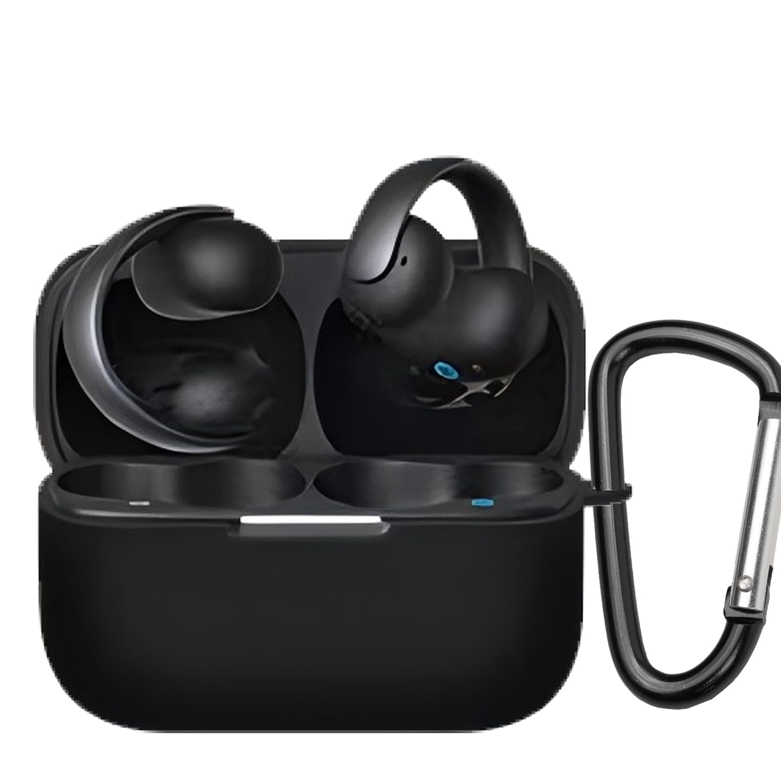 YAODLE Anker Soundcor 収納 カラビナ付き(ブラック) Amazon | YAODLE For Anker Soundcore AeroClip ケース Anker